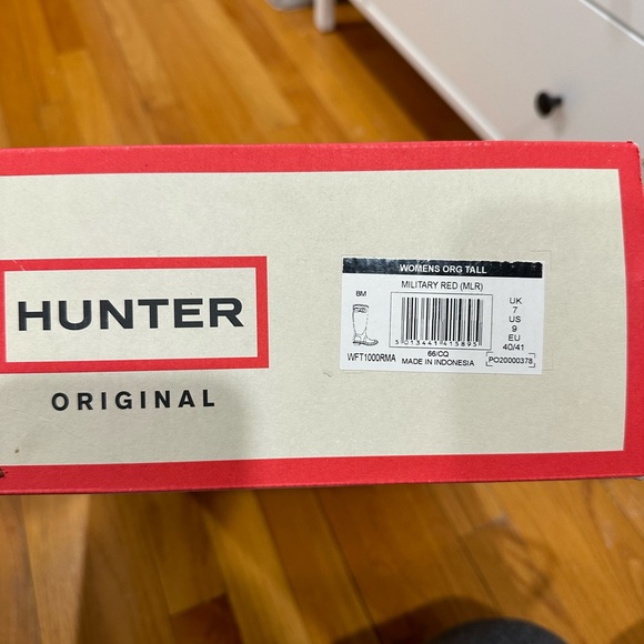 Women's HUNTER Original Tall Rain Boots - Picture 8 of 8